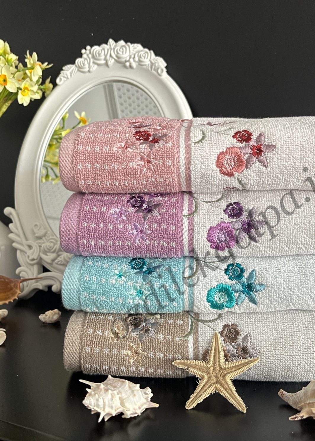 حوله دستی طرح Senna برند ازدیلک Ozdilek سایز 50×90