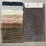 پادری مدل تافتینگ طرح مربع سایز 50*80 برند رجینا regina