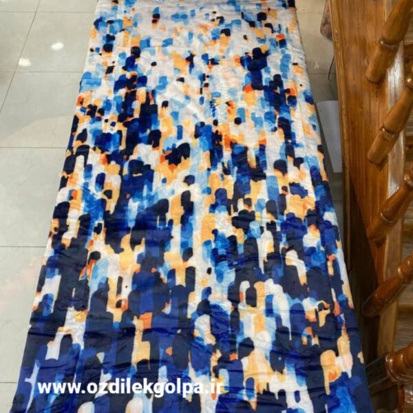 پتو یکنفره دو لایه پشت تدی طرح اسپرت برند پریسان مدل 12 سایز 160 در 220