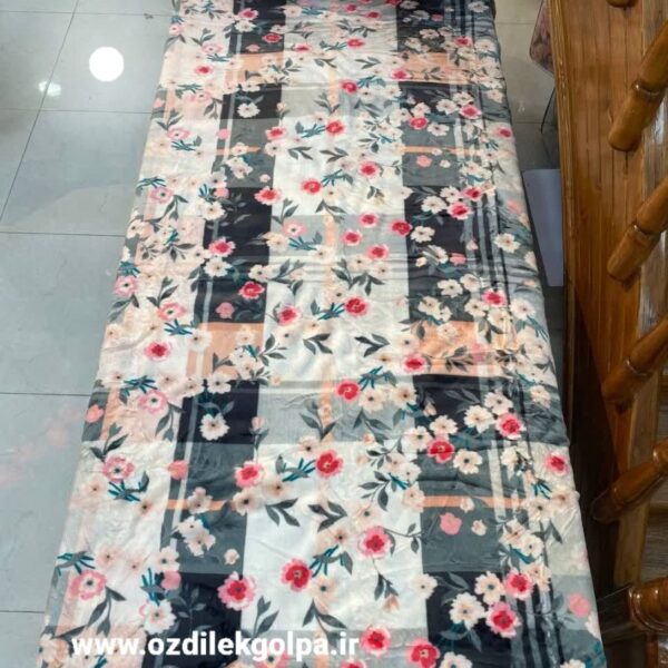 پتو یکنفره دو لایه پشت تدی طرح اسپرت برند پریسان مدل 16 سایز 160 در 220
