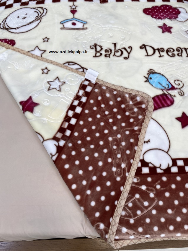 پتو کودک عروسکی دو لایه دو رویه برند TGH طرح خرگوش