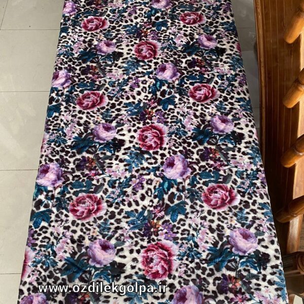 پتو یکنفره دو لایه پشت تدی طرح اسپرت برند پریسان مدل 4 سایز 160 در 220