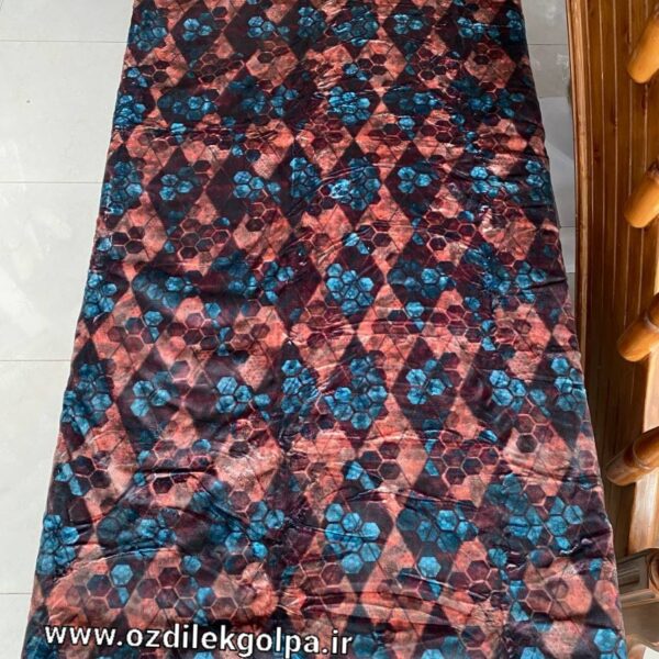 پتو یکنفره دو لایه پشت تدی طرح اسپرت برند پریسان مدل 5 سایز 160 در 220