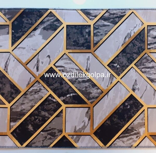 پادری برند تاپ مت Top mat مدل مخمل دیجیتال پشت چرم سایز 70*50
