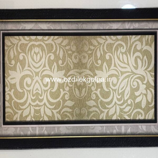 پادری برند تاپ مت Top mat مدل مخمل دیجیتال پشت چرم سایز 70*50