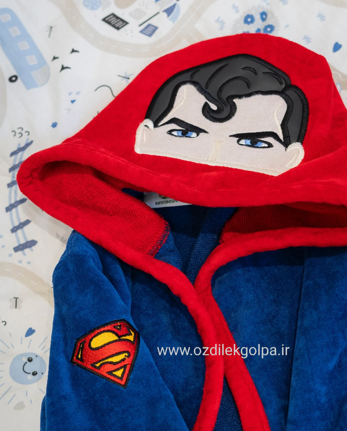 تن پوش کودک نارین ساپ Narin sap طرح سوپرمن Superman
