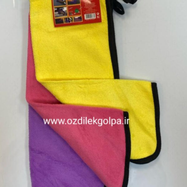 دستمال نانو دولایه سایز 40*30 بسته 3 عددی